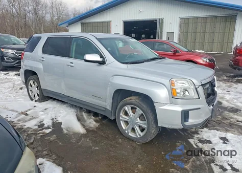 2017 GMC Terrain Sle из США, поврежденный, VIN 2GKALMEK8H6343983